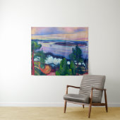 Edvard Munch - Fahrspass Wandteppich (Beispiel (Horizontal))