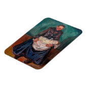 Edvard Munch - Frau mit kranken Kindern, Erbschaft Magnet (Linke Seite)