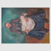 Edvard Munch - Frau mit kranken Kindern, Erbschaft Seidenpapier (Vorderseite)