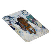 Edvard Munch - Galloping Horse Magnet (Rechte Seite)
