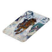 Edvard Munch - Galloping Horse Magnet (Linke Seite)
