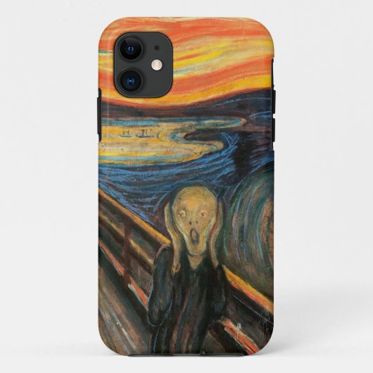 Edvard Munch ist der Schrei Case-Mate iPhone Hülle (Rückseite)