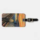 Edvard Munch ist der Schrei Gepäckanhänger (Vorderseite horizontal)
