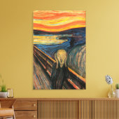 Edvard Munch ist der Schrei Leinwanddruck (Insitu (Wohnzimmer))