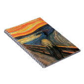 Edvard Munch ist der Schrei Notizblock (Rechte Seite)