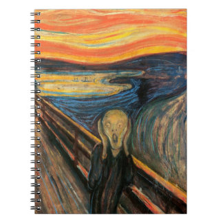 Edvard Munch ist der Schrei Notizblock