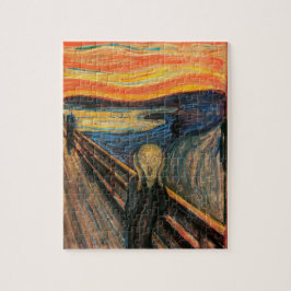 Edvard Munch ist der Schrei Puzzle