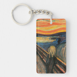 Edvard Munch ist der Schrei Schlüsselanhänger