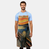 Edvard Munch ist der Schrei Schürze (Getragen)