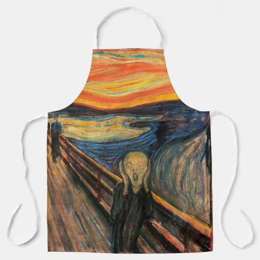 Edvard Munch ist der Schrei Schürze (Vorderseite)