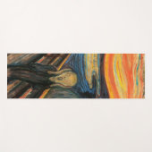 Edvard Munch ist der Schrei Yogamatte (Vorderseite (Horizontal))