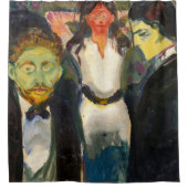 Edvard Munch - Jealousy Duschvorhang (Vorderseite)