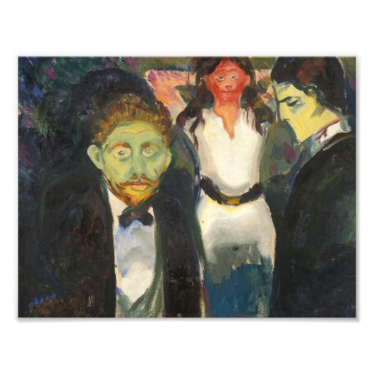 Edvard Munch - Jealousy Fotodruck (Vorne)