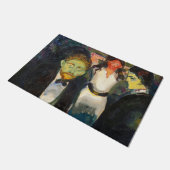 Edvard Munch - Jealousy Fußmatte (Schrägansicht)