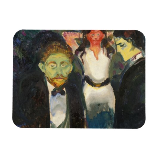 Edvard Munch - Jealousy Magnet (Horizontal)