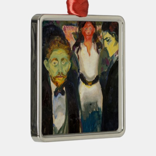 Edvard Munch - Jealousy Ornament Aus Metall (Rechts)