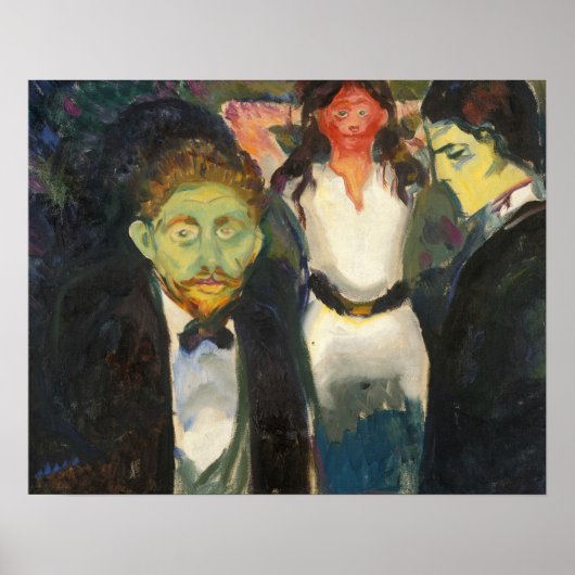 Edvard Munch - Jealousy Poster (Vorne)