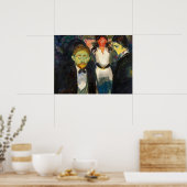 Edvard Munch - Jealousy Poster (Küche)