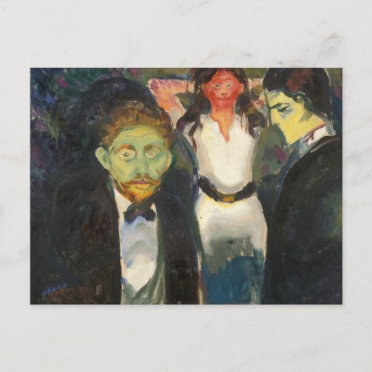 Edvard Munch - Jealousy Postkarte (Vorderseite)