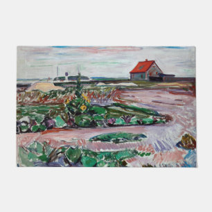 Edvard Munch - Küste. Landschaft in der Nähe von L Fußmatte