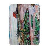 Edvard Munch - Küste. Landschaft in der Nähe von L Magnet (Vertikal)