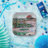 Edvard Munch - Küste. Landschaft in der Nähe von L Pappteller (Party)