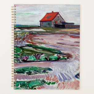 Edvard Munch - Küste. Landschaft in der Nähe von L Planer