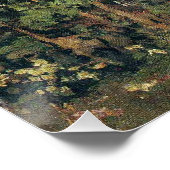 Edvard Munch - Landschaft. Maridalen von Oslo. Poster (Ecke)