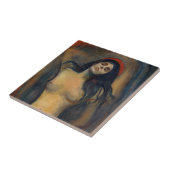 Edvard Munch - Madonna Fliese (Seite)