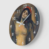 Edvard Munch - Madonna Große Wanduhr (Winkel)