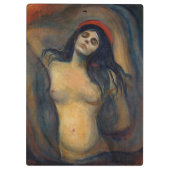 Edvard Munch - Madonna Klemmbrett (Rückseite)