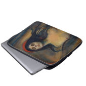 Edvard Munch - Madonna Laptopschutzhülle (Vorne Knopf)