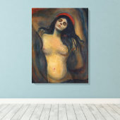 Edvard Munch - Madonna Leinwanddruck (Insitu (Holzboden))