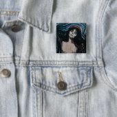 Edvard Munch - Madonna Lithografie Button (Beispiel)