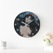 Edvard Munch - Madonna Lithografie Große Wanduhr (Zuhause)