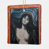 Edvard Munch - Madonna Lithografie Keramikornament (Links)