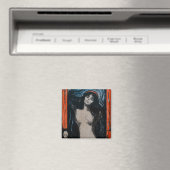 Edvard Munch - Madonna Lithografie Magnet (In Situ (Geschirrspüler))