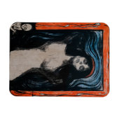 Edvard Munch - Madonna Lithografie Magnet (Horizontal)