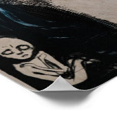 Edvard Munch - Madonna Lithografie Poster (Ecke)