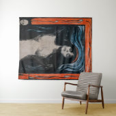 Edvard Munch - Madonna Lithografie Wandteppich (Beispiel (Horizontal))