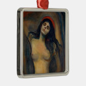 Edvard Munch - Madonna Ornament Aus Metall (Rechts)
