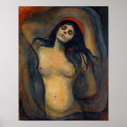 Edvard Munch - Madonna Poster (Vorne)