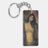 Edvard Munch - Madonna Schlüsselanhänger (Vorderseite links)