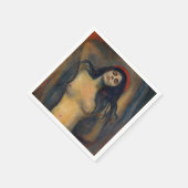 Edvard Munch - Madonna Serviette (Ecke)