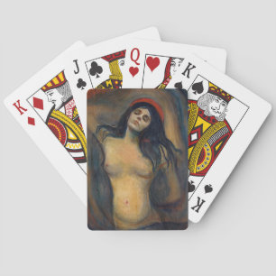 Edvard Munch - Madonna Spielkarten