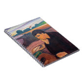 Edvard Munch - Melancholy 1894 Notizblock (Rechte Seite)