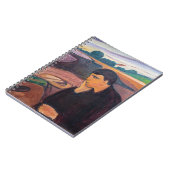 Edvard Munch - Melancholy 1894 Notizblock (Linke Seite)