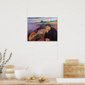 Edvard Munch - Melancholy 1894 Poster (Küche)