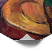 Edvard Munch - Melancholy 1894 Poster (Ecke)