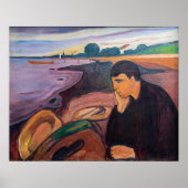 Edvard Munch - Melancholy 1894 Poster (Vorne)